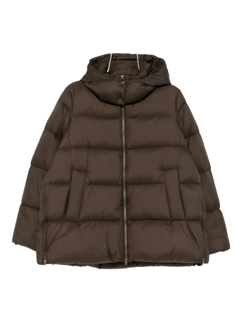 JNBY Piumino smanicato A-type - Marrone