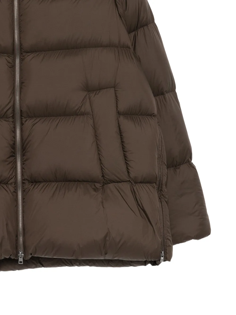 Jnby A-type Down Jacket In Brown