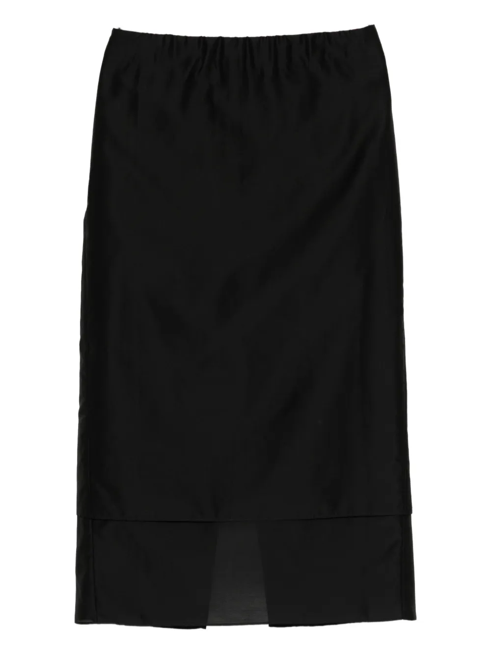 LESS layered details skirt | Black | Image 1