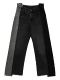 JNBY rolled-edge jeans - Black