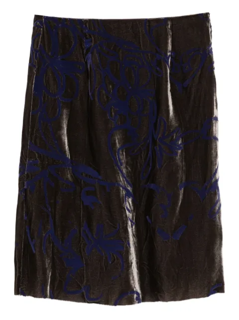 JNBY botanical pattern skirt