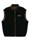 CROQUIS double layer vest - Black