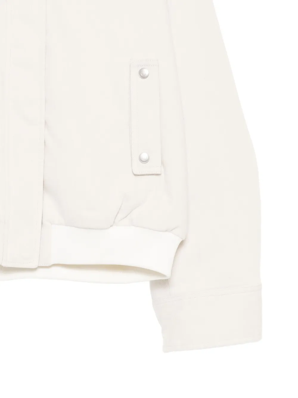 Jnby Wavy Tangent Down Jacket In Neutral
