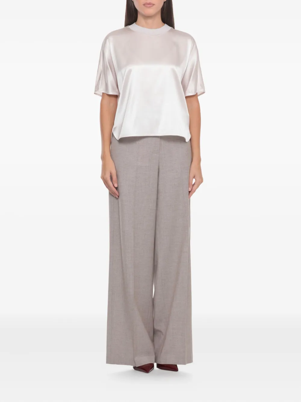 Peserico short-sleeve blouse - Roze