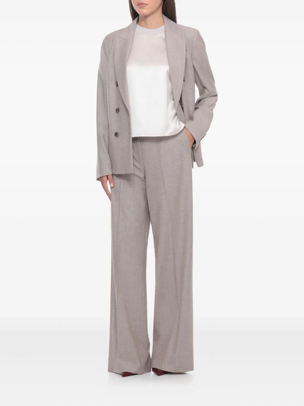 Peserico Blouse met korte mouwen Roze