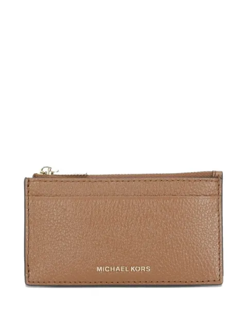 Michael Michael Kors grained leather card holder