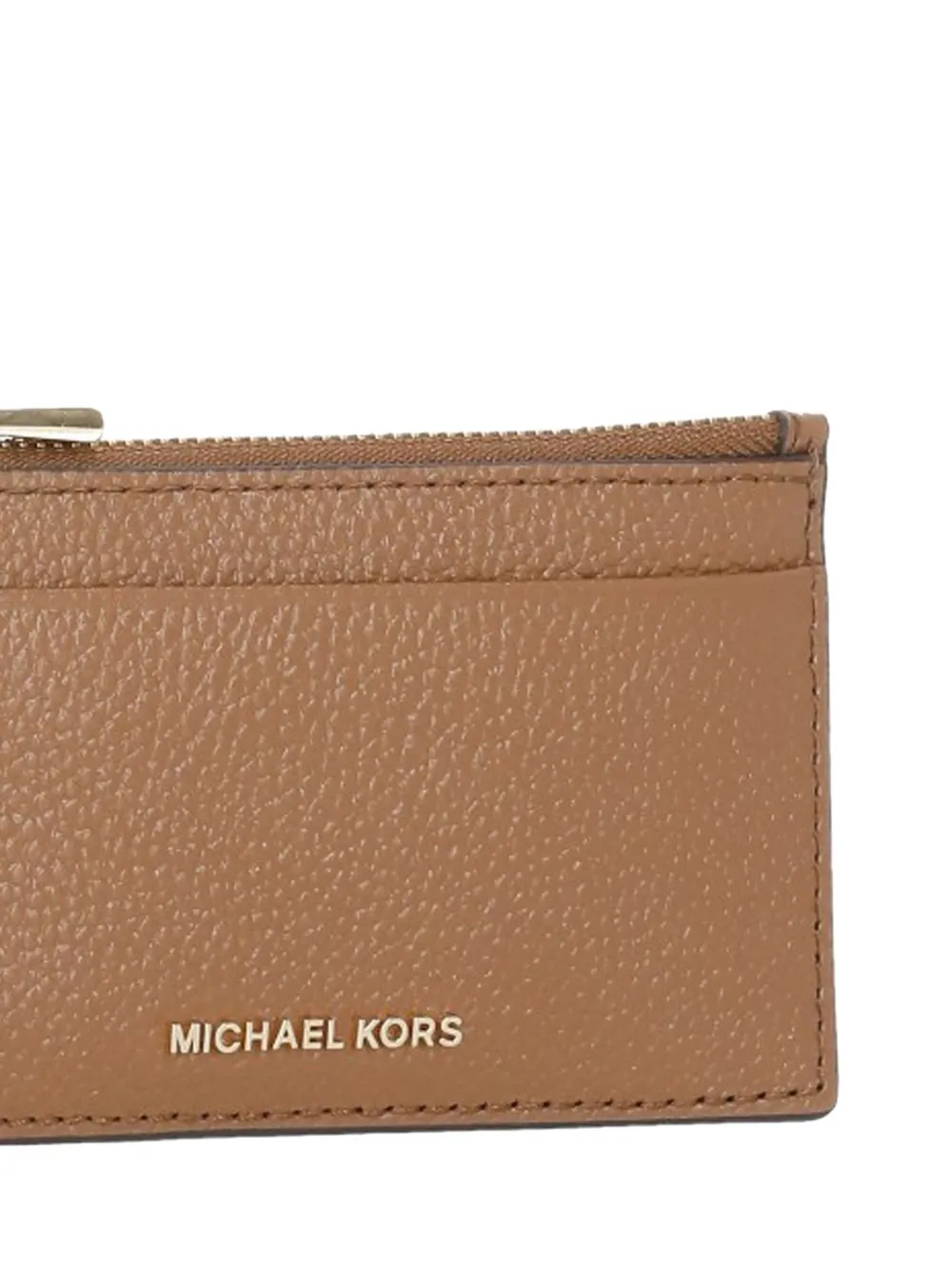 Michael Kors Leren pasjeshouder Bruin