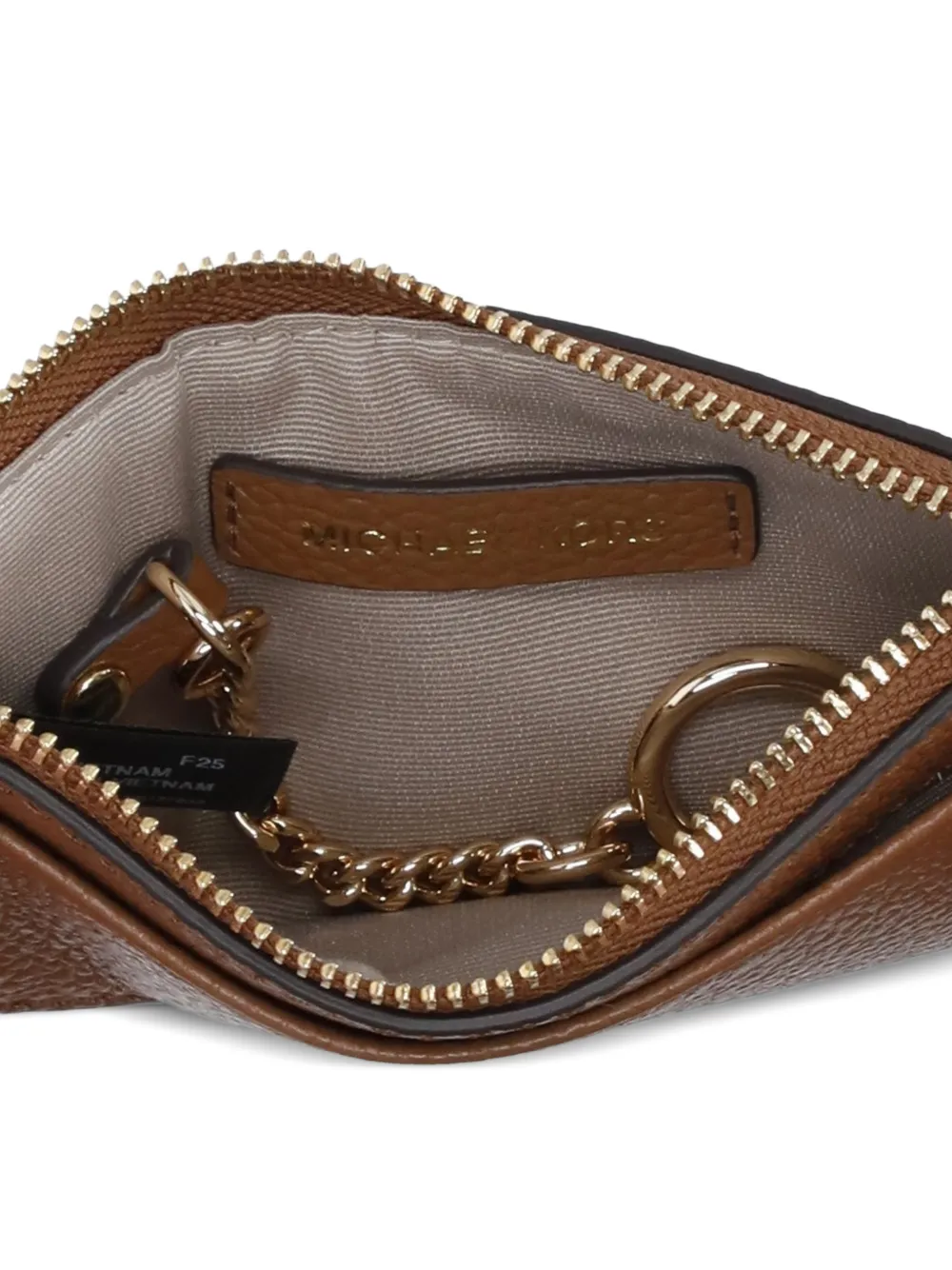 Michael Kors Leren pasjeshouder Bruin