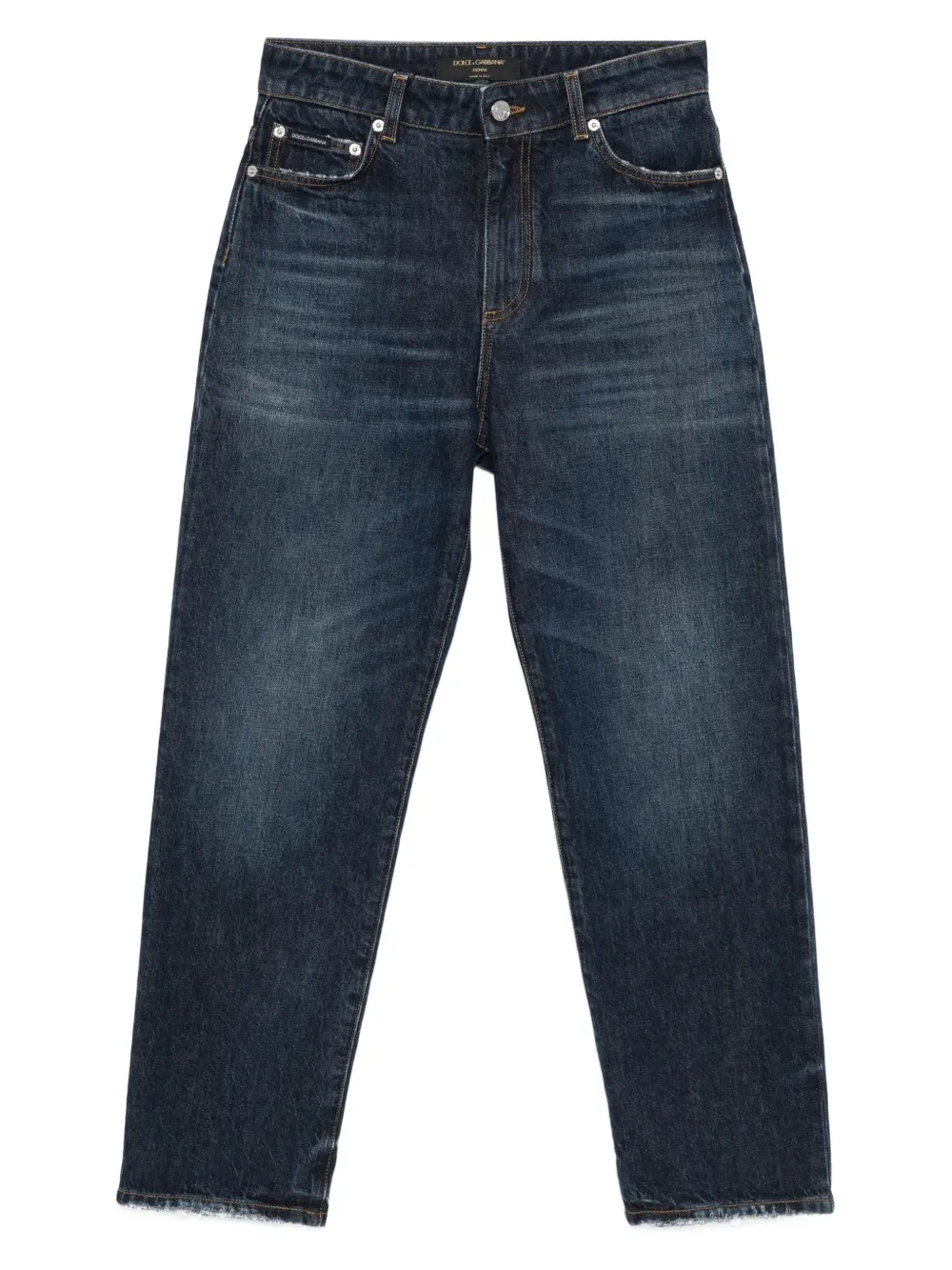 Dolce & Gabbana frayed-hem jeans | Blue | Image 1