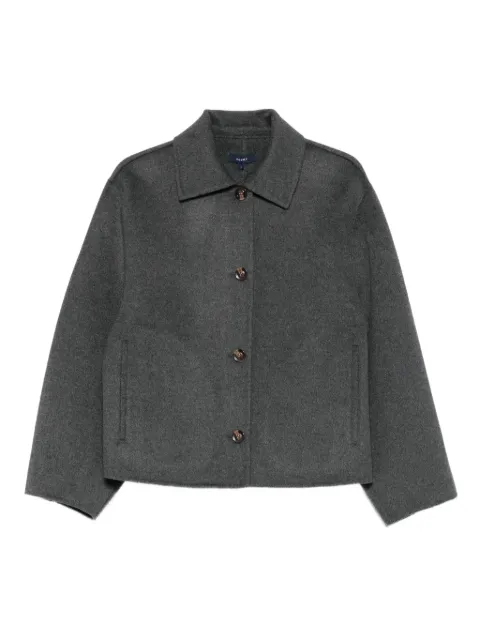 Soeur button-fastening wool jacket