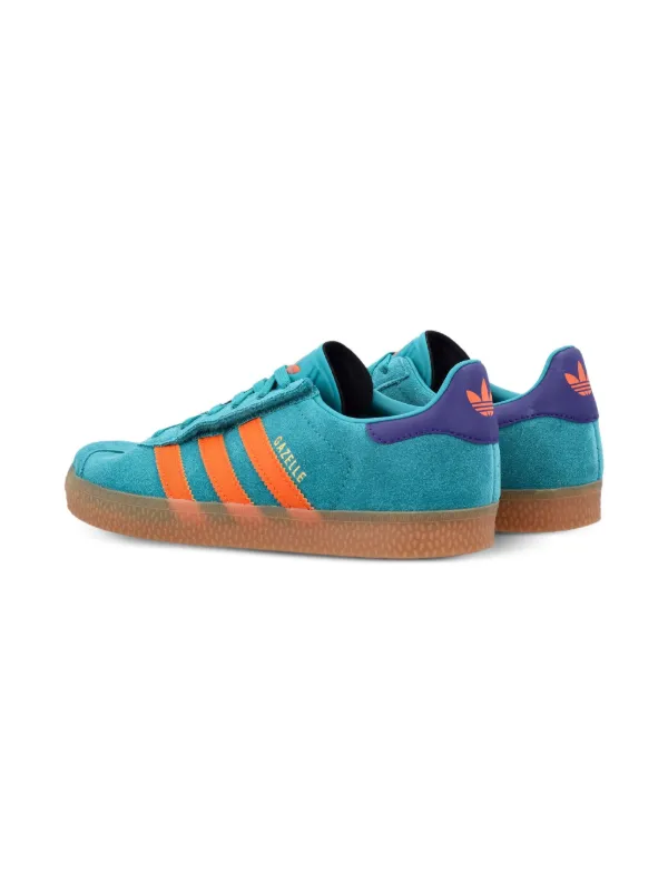Adidas Kids Gazelle three-stripe Sneakers | Blue | FARFETCH Adidas Kids Gazelle three-stripe Sneakers | Blue | FARFETCH