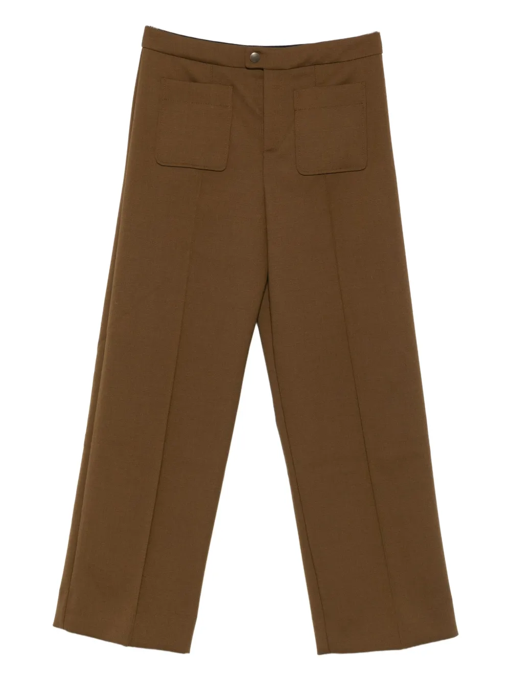 Soeur Harry Patch-pocket Trousers In Brown