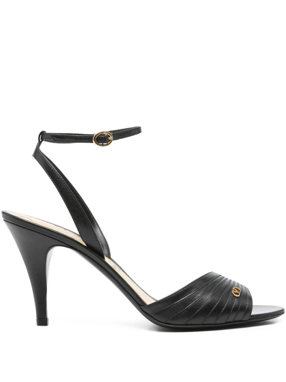 Valentino Garavani Pre-Owned 90mm Ladycrush sandals | Black | Image 1