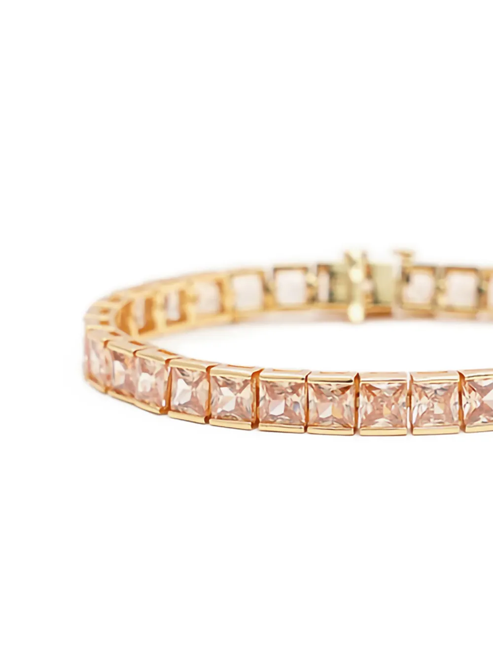 Izabel Display square-cut zirconia tennis bracelet | Image 2