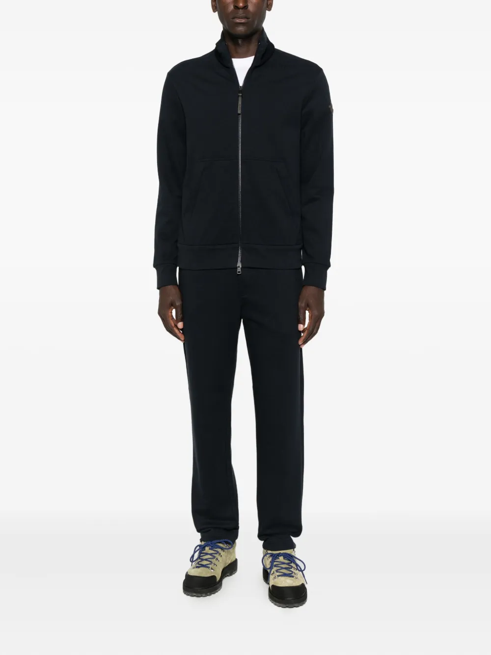 Moncler Joggingbroek met elastische tailleband - Zwart