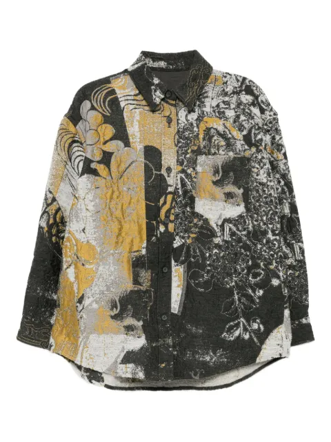JNBY jacquard tweed jacket