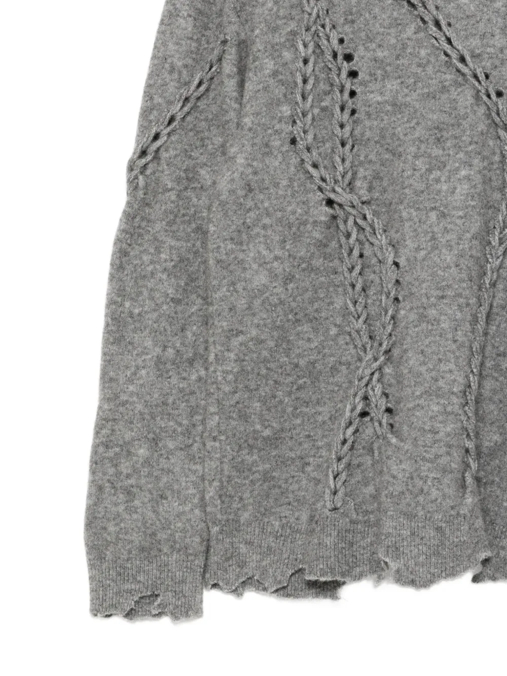  Jnby Long-sleeved Sweater - Grey 