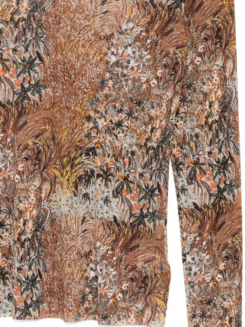 Jnby Printed Long-sleeved T-shirt In Multi
