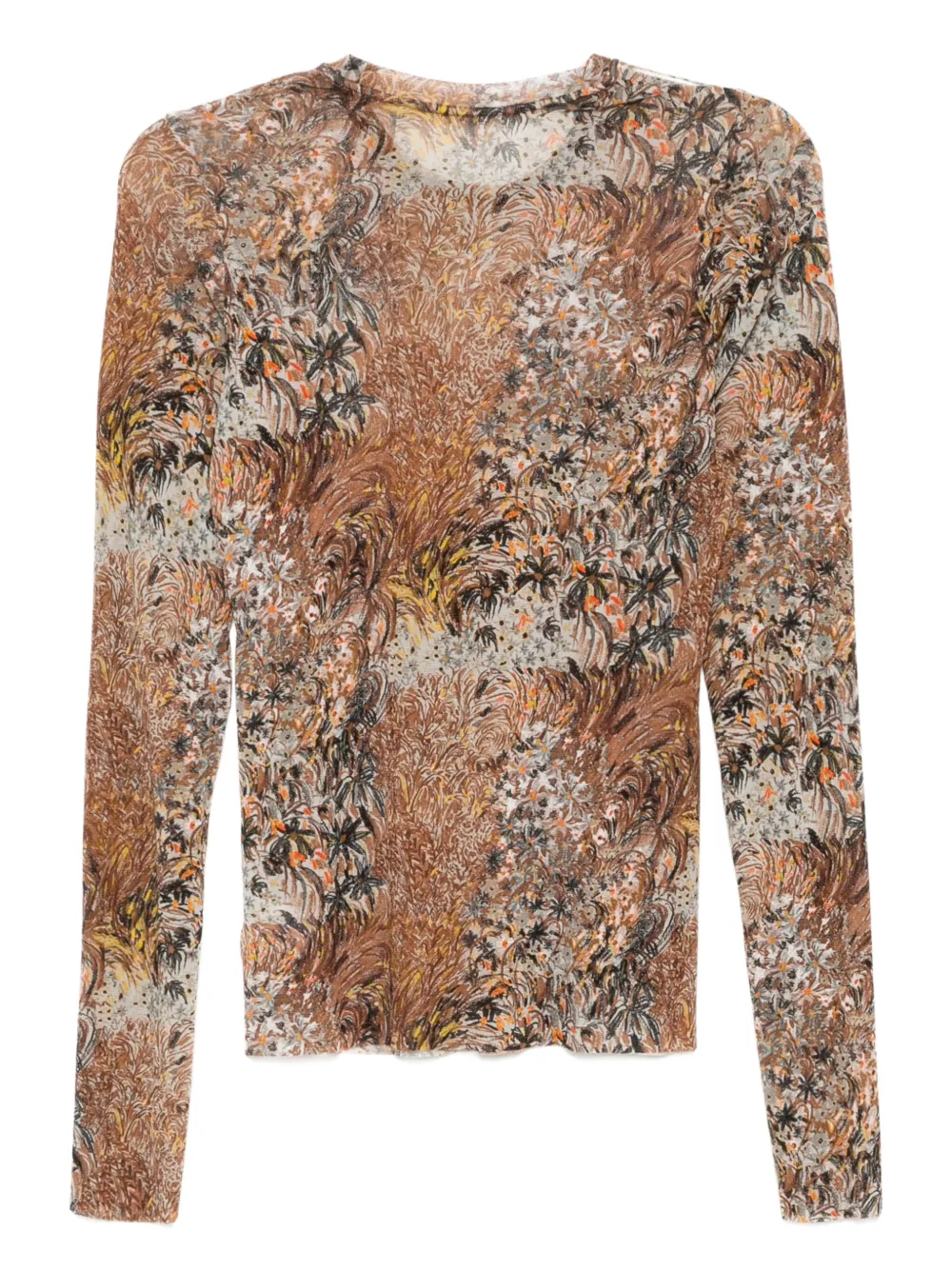 Jnby Printed Long-sleeved T-shirt In Multi