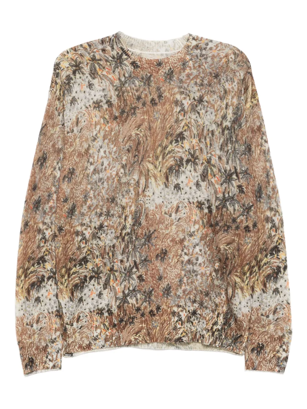 JNBY floral print jumper | Brown | Image 1