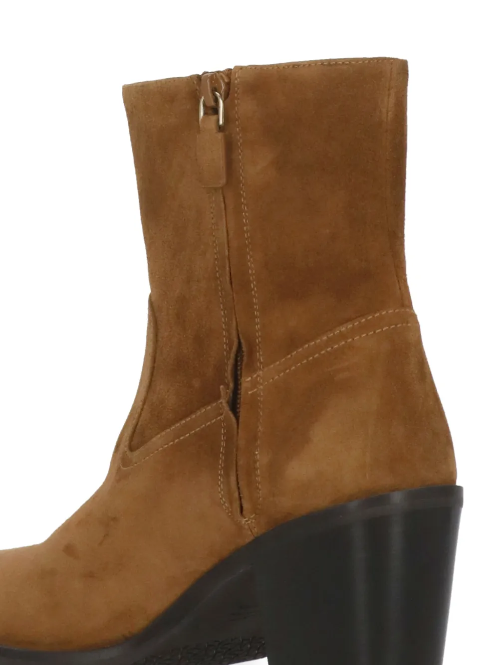 Stuart Weitzman 60mm Tate suede boots Brown