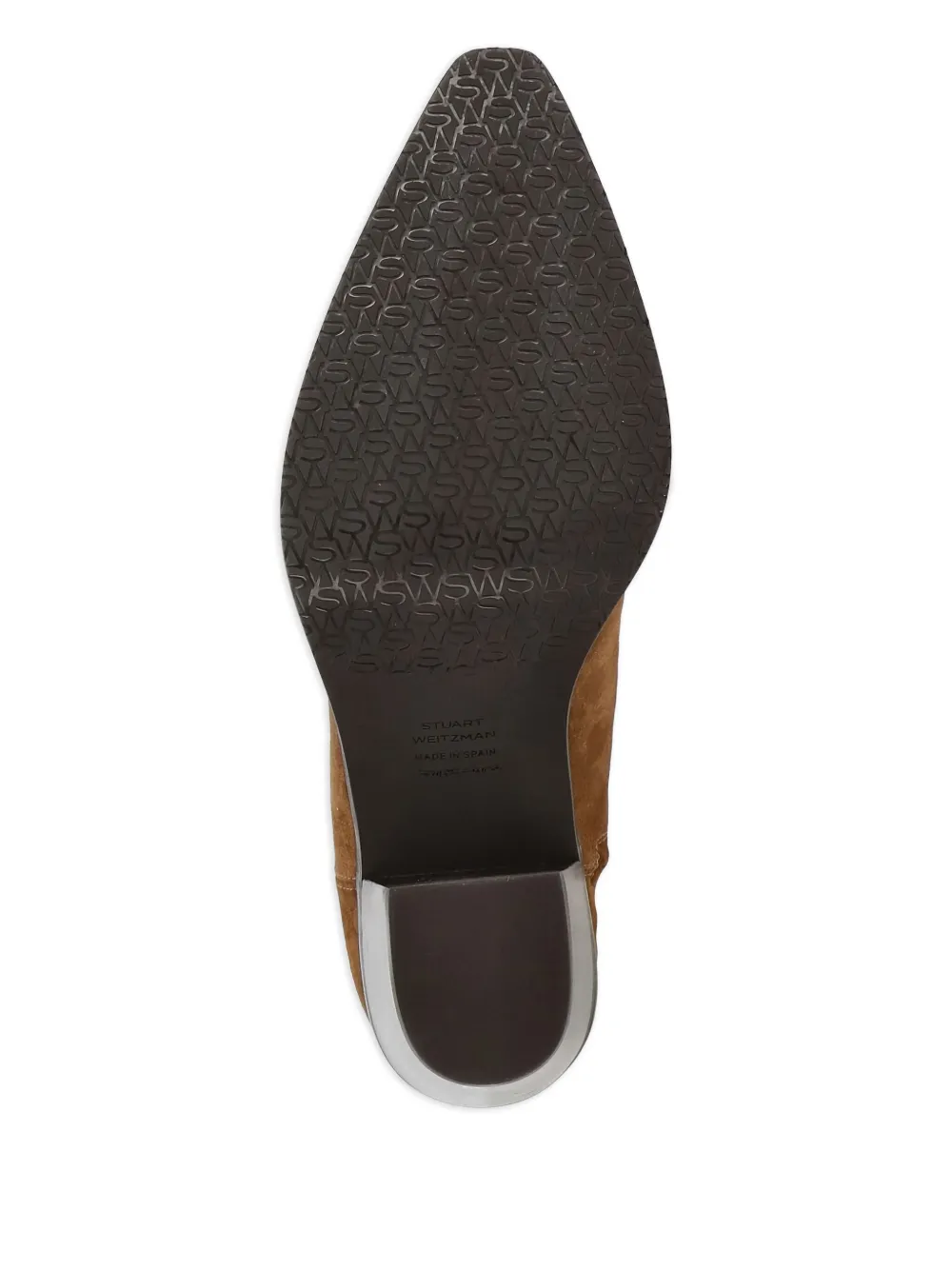 Stuart Weitzman 60mm Tate suede boots Brown