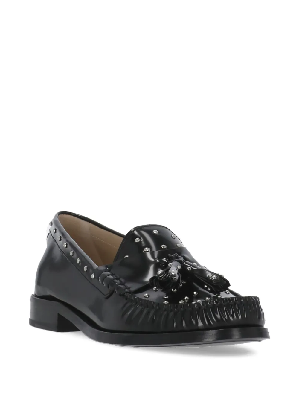 Stuart Weitzman Lottie loafers Black