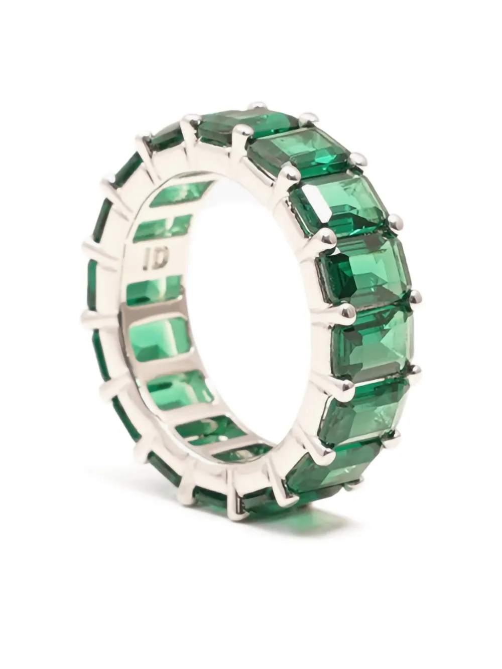 Izabel Display rectangle-crystals ring | Women | Image 2