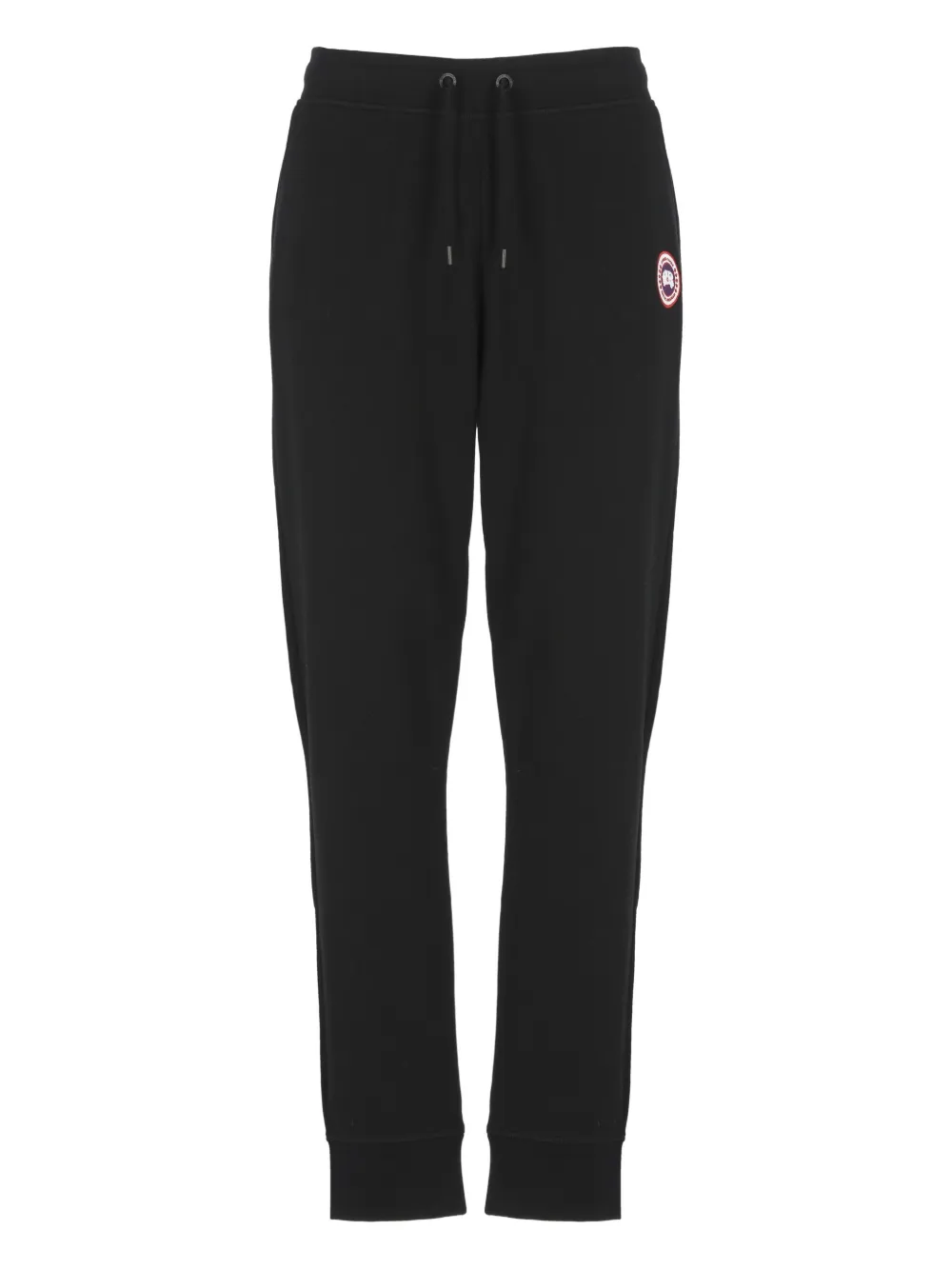 Canada Goose Huron drawstring logo-patch track pants | Black | Image 1