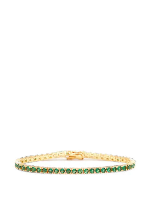 Izabel Display emerald tennis bracelet