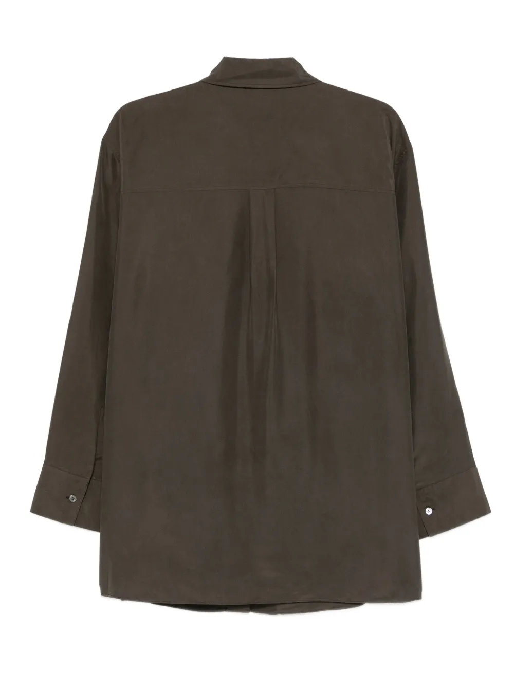 Soeur Button-down blouse met zak - Groen