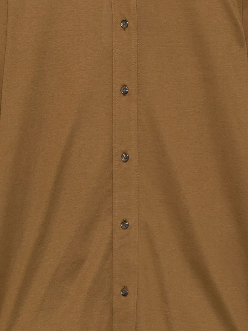 Soeur Button-down Organic-cotton Shirt In Brown