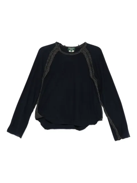 Comme Des Garçons Pre-Owned 2000s raglan-sleeve sweatshirt