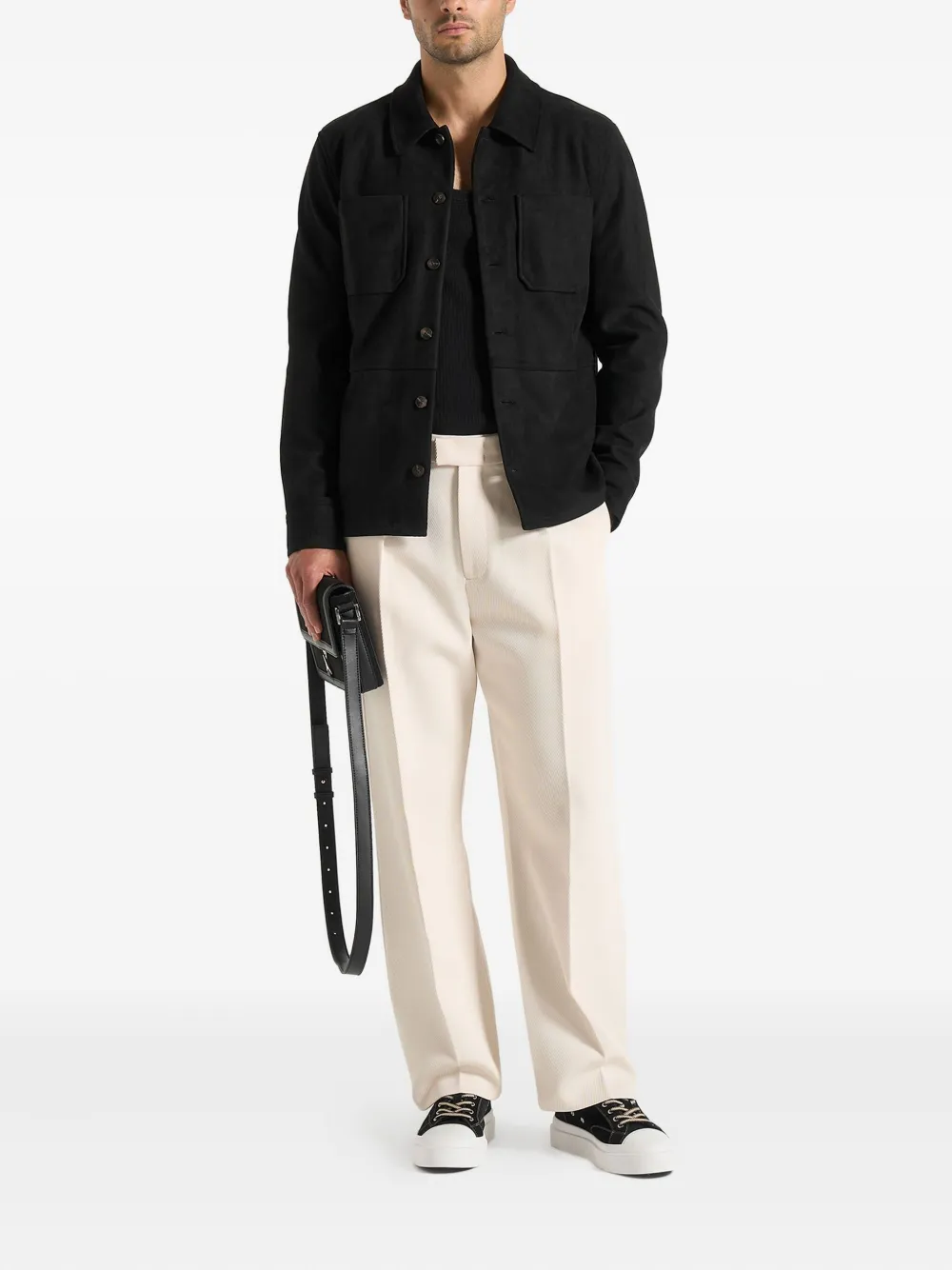 Manière De Voir chest-pocket shirt jacket | Shirt Jackets | Image 2