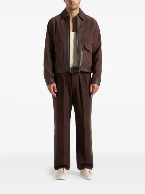 Manière De Voir pleated-front tailored trousers