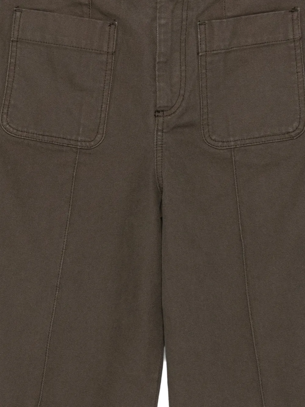 Soeur Harold Pocket-detail Trousers In Brown