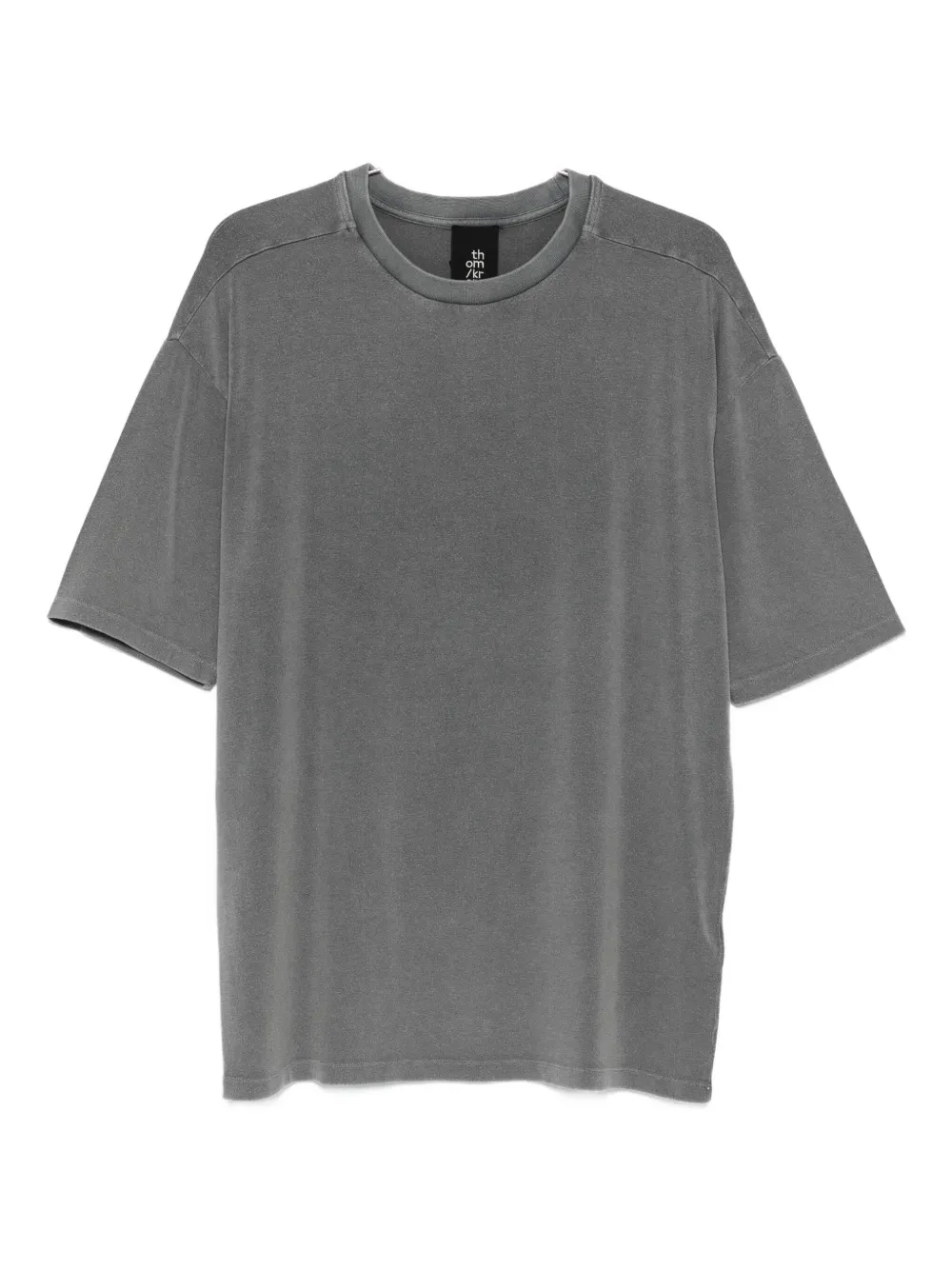 Thom Krom washed-out cotton T-shirt | Grey | Image 1
