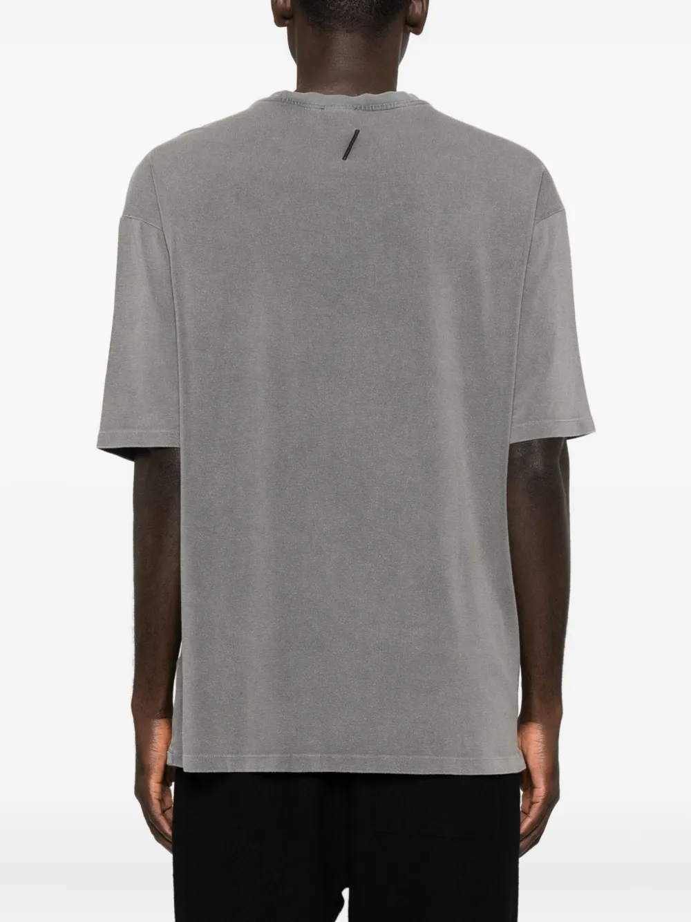 Thom Krom Washed-out Cotton T-shirt In Gray