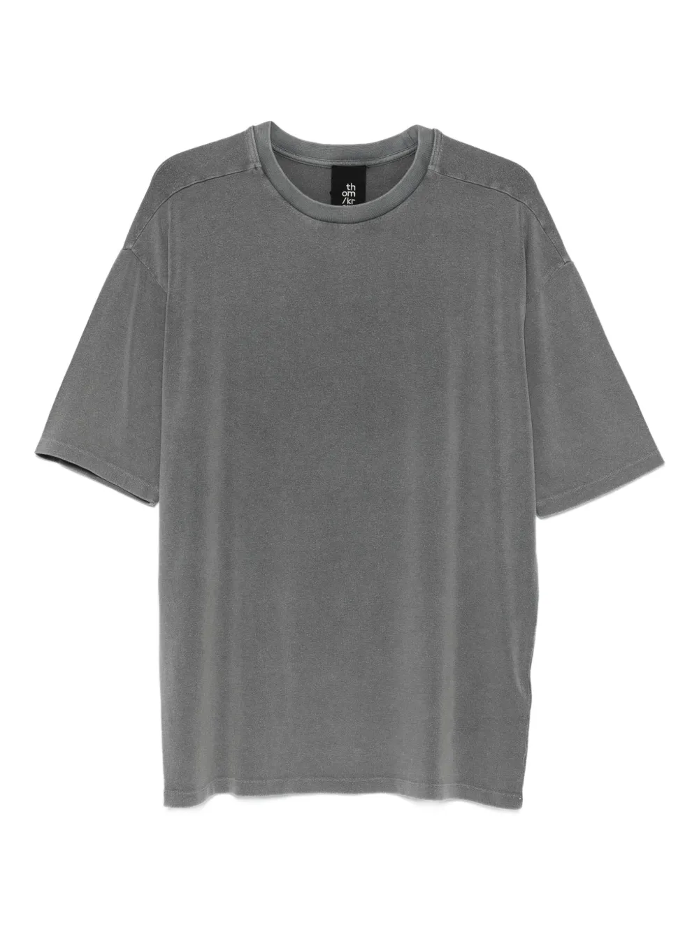 Thom Krom playera con efecto lavado | gris | Image 1