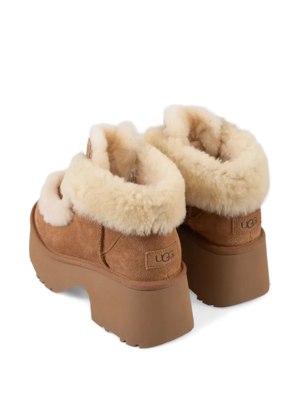 UGG Esmee platform lace-up boots Brown