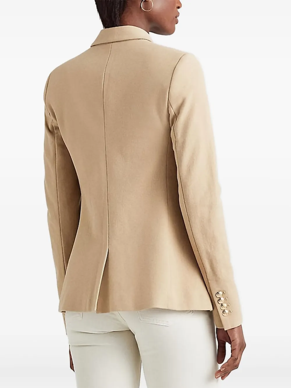 Lauren Ralph Lauren Blazer met borduurwerk Beige