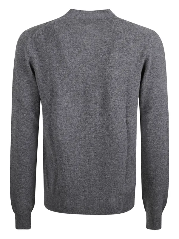 Comme Des Garçons Play Vネック カーディガン | グレー | FARFETCH JP