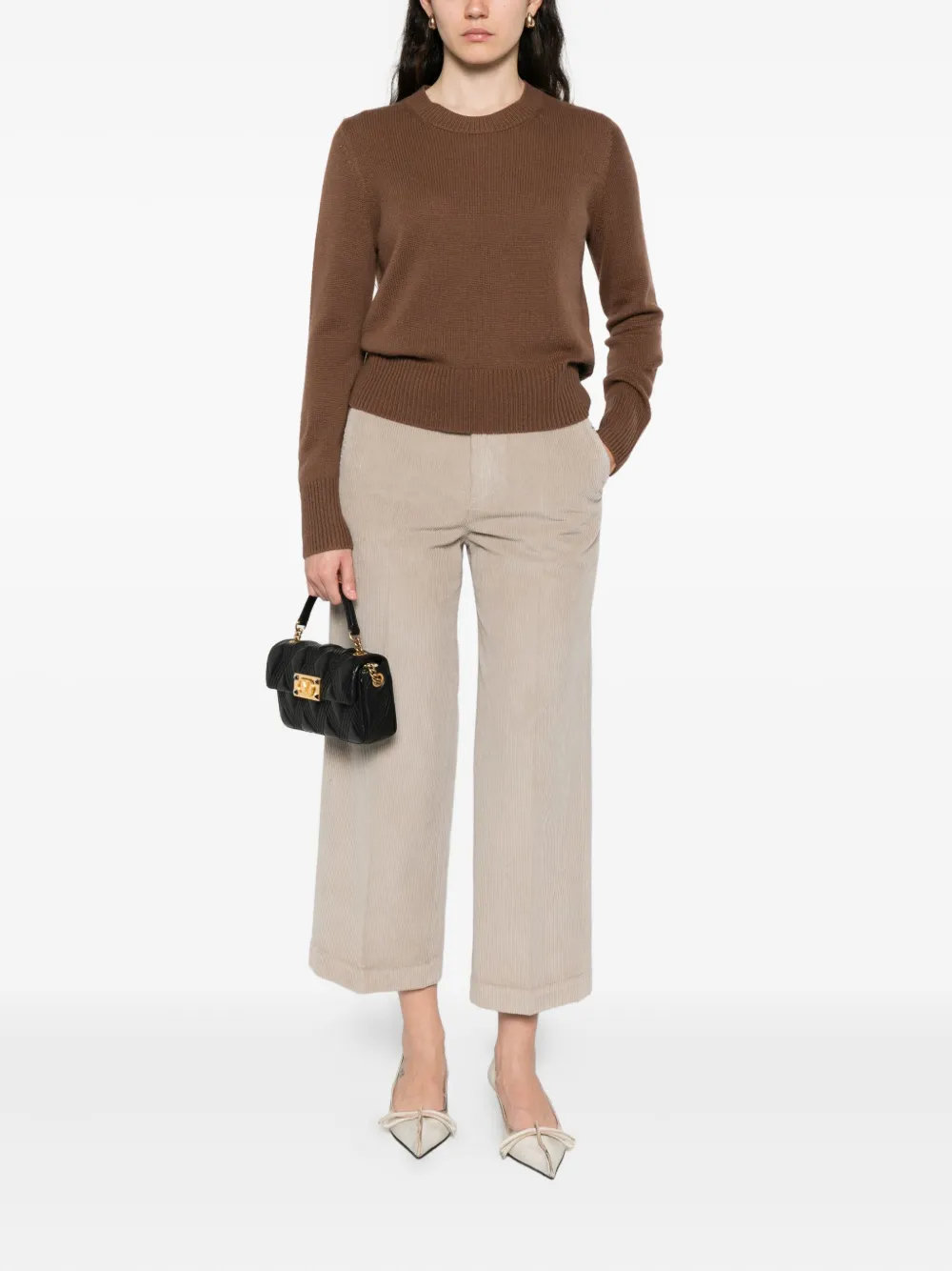 Allude round-neck cashmere sweater | Knitted Sweaters | Image 2