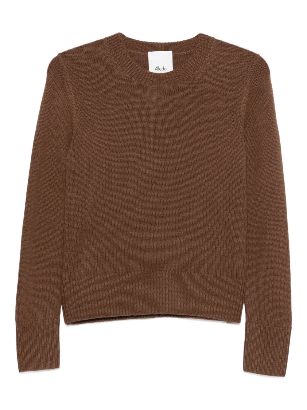 Allude round-neck cashmere sweater | Brown | Image 1
