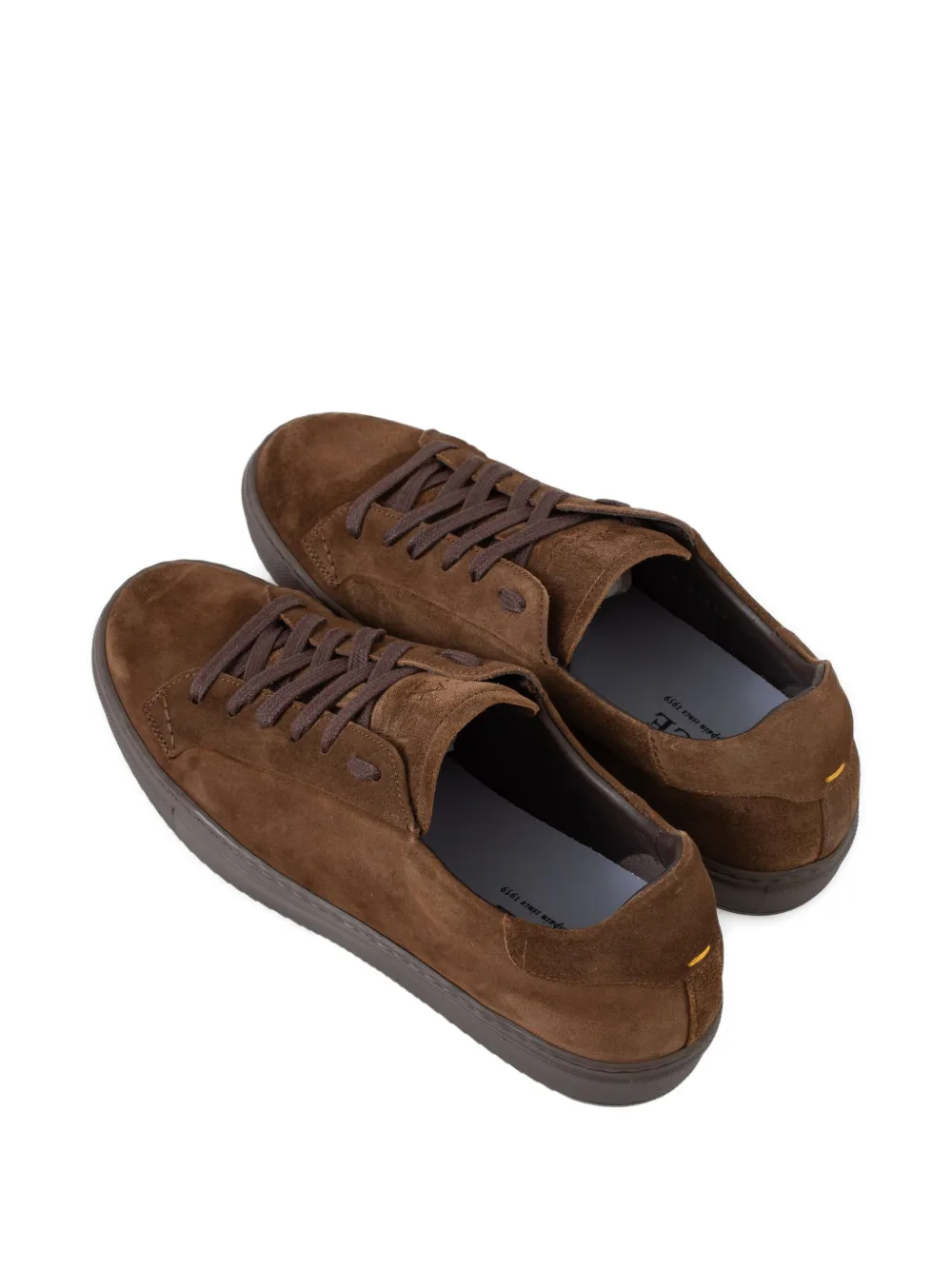 Calce Sneakers Aus Wildleder In Brown