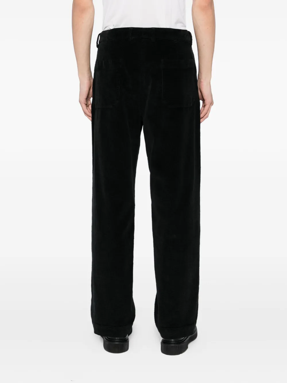 Barena Venezia Corduroy Trousers In Black