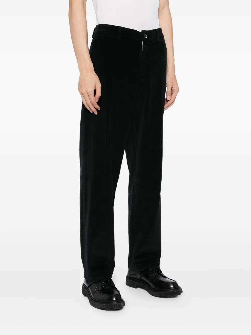 Barena Venezia Corduroy Trousers In Black