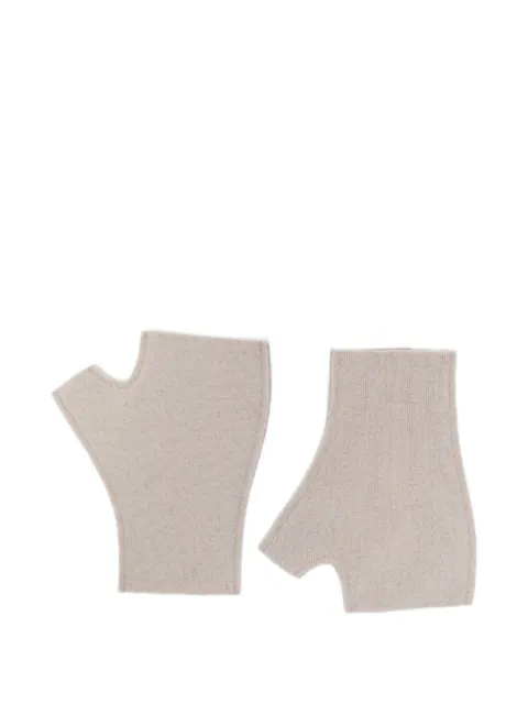 Barena logo-patch gloves