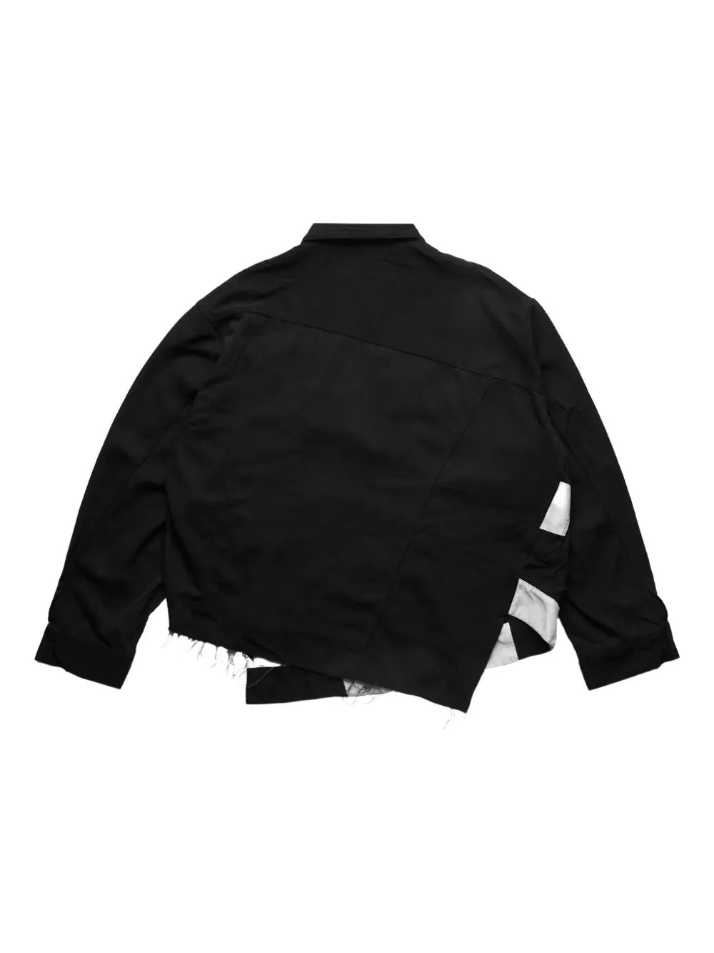 Comme Des Garçons Comme Des Garçons patchwork twisted trucker jacket | Shirt Jackets | Image 2