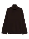 Allude turtleneck sweater - Brown